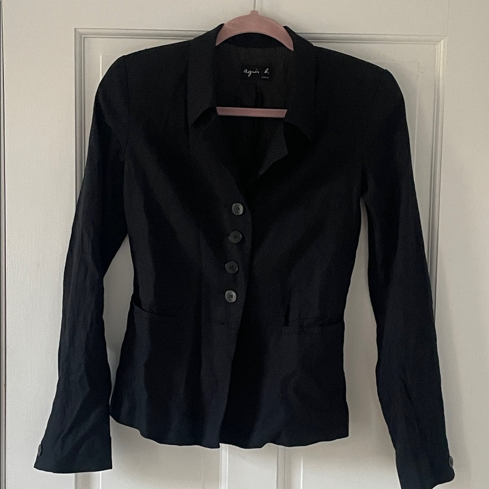 Agnes B. Black Blazer
